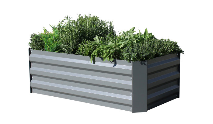 Plantekasse Easy S galvanisert 95 x 52 cm